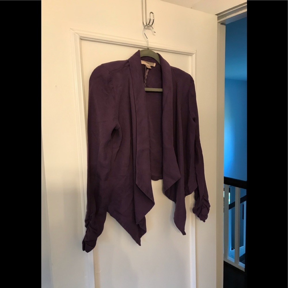Forever 21 Plum Purple High-Low Blazer - Picture 13 of 14